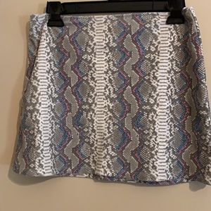 Snakeskin Skirt